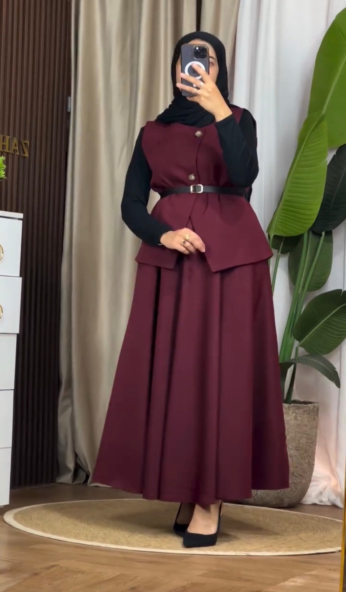 (Elegant Belt Style Maxi)