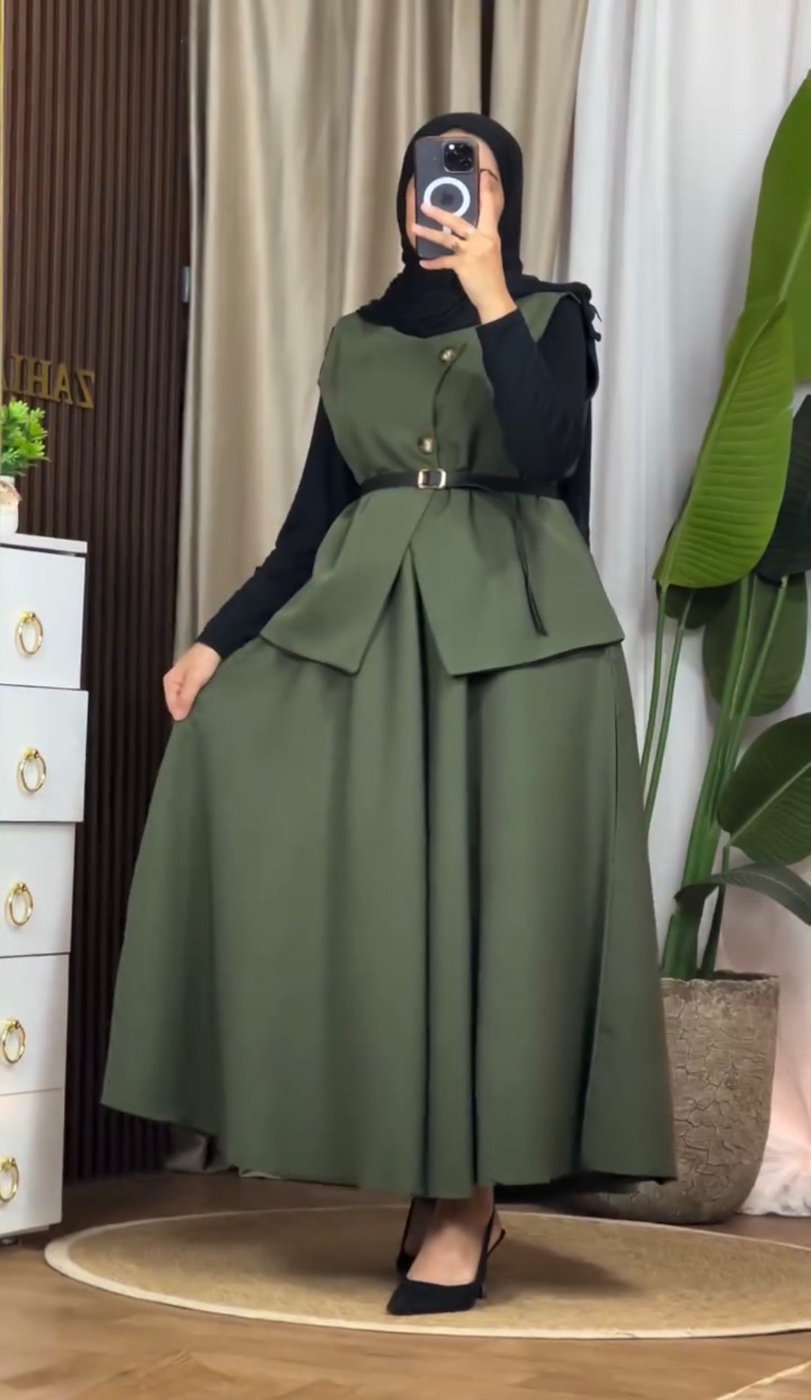 (Elegant Belt Style Maxi)
